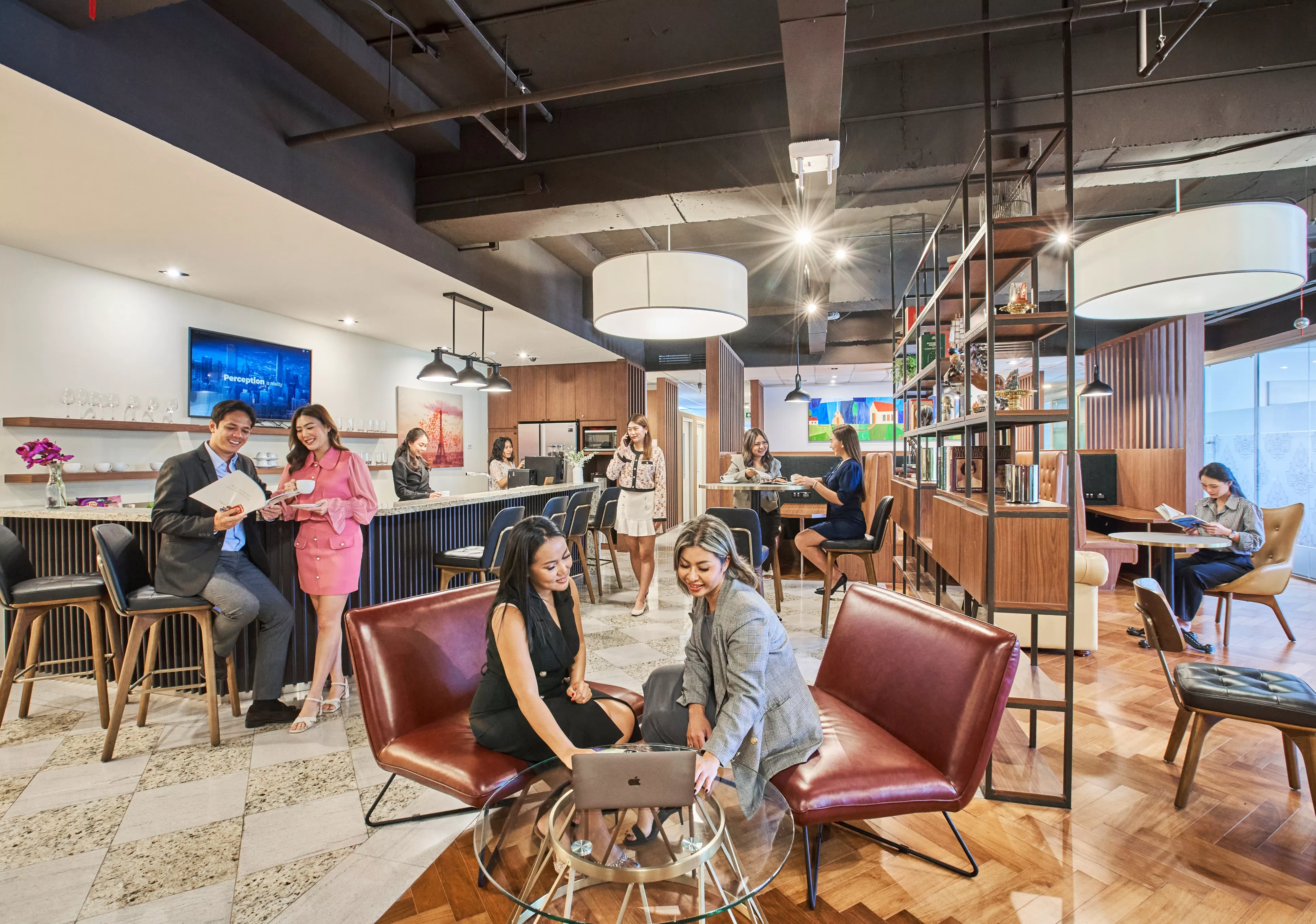 Serviced Office, Mercury Tower, Bangkok, Thailand, Coworking